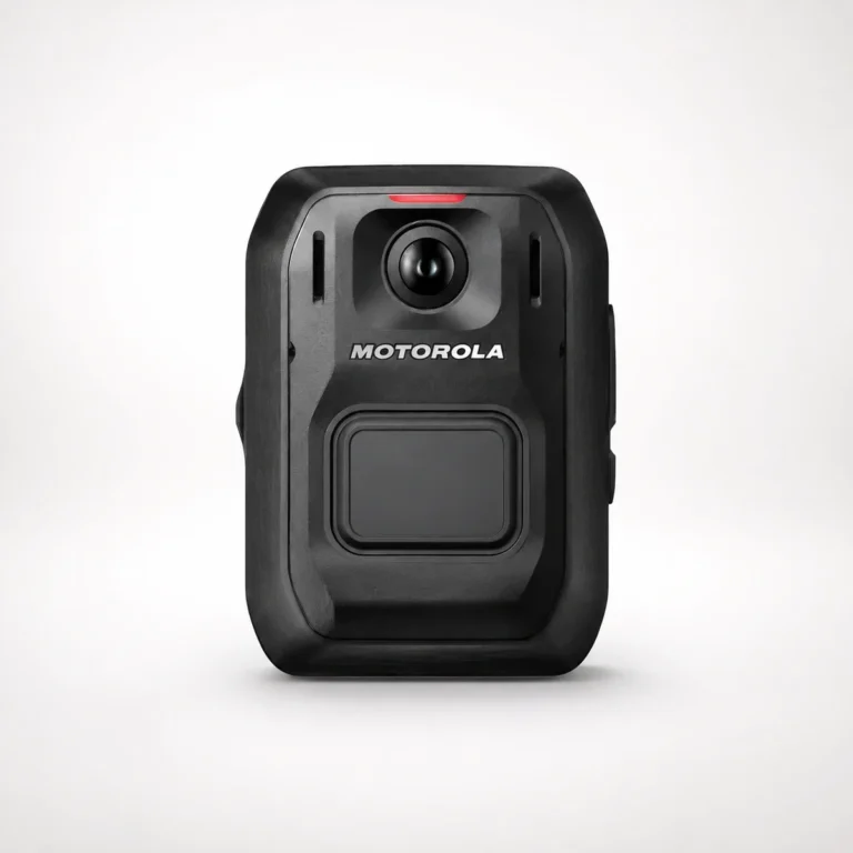 Motorola V500 body worn camera, front view