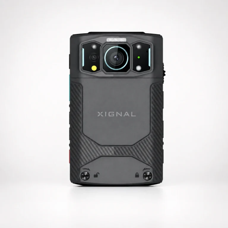 Xignal Pro M535 5G body worn camera, front view